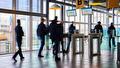 personensluizen voor gecontroleerde toegang in entree