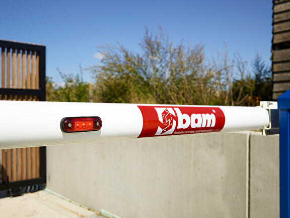 LED verlichtingop arm slagboom