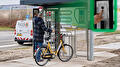 Tourniquet met fietsdoorgang en geïntegreerde intercom